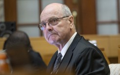 Forensic investigator Paul O'Sullivan testifies at the Parliamentary Ad Hoc Committee inquiry into alleged corruption and political interference in the criminal justice system. Gallo Images/Brenton Geach