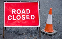 File: Road closed sign with traffic cone. GettyImages/ajfletch