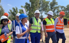 Paul Mashatile and members of the task team. @PMashatile/X 