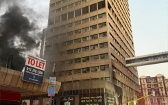 Building evacuated in central Jozi. Vision Tactical/Facebook