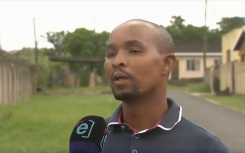 Durban e-hailing driver Sphelele Gumede. 