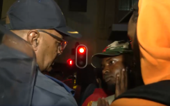 Chaos erupted outside Cape Town's City Hall after President Cyril Ramaphosa's state of the Nation Address.