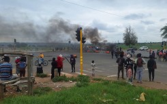 Thembisa residents have promised to continue their shutdown until their demands are met. eNCA/Hloni Mtimkulu