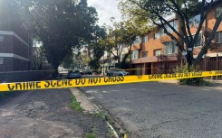 The scene of the shooting in Yeoville. Supplied