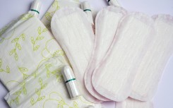 Sanitary towels and tampons. Frederic Moreau/Hans Lucas via AFP