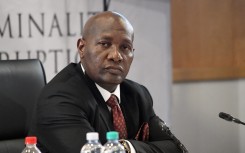 Suspended Major General Richard Shibiri testifies at Madlanga Commission. Gallo Images/Frennie Shivambu