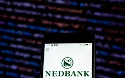 File: The Nedbank logo seen displayed on a smartphone. GettyImages/SOPA Images