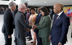 Tourism Minister Patricia de Lille signed a Tourism Action Plan for the next three years with her Brazilian counterpart Feliciano Belo. Photo x/ Patricia de Lille