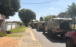 SANDF in Westbury