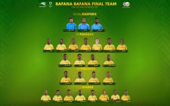 Bafana Bafana final team