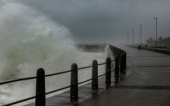 Severe Cape Town weather causes widespread damage to Sea Point homes and infrastructure. Gallo Images/Brenton Geach