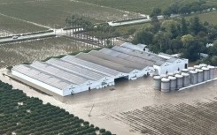 Cape Winelands damage after storm. Wine/Facebook