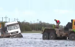  Flooding in Taung, North West, has cut off several villages, leaving residents stranded for more than a week.