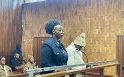 Nomia Rosemary Ndlovu and her co-accused Nomsa Mudau. Photo: eNCA