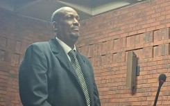 SAPS captain Laurance Makgotloe. Slindelo Sibata/eNCA