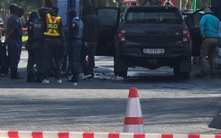  Two people were killed and two others wounded after they were allegedly shot at while at the entrance of Blue Valley Golf Country Estate, in Johannesburg. 