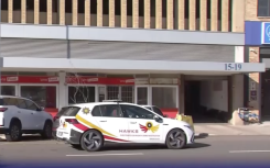 Hawks vehicle.