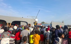 KuGompo City protest. Ronald Masinda/eNCA