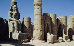 Temple of Luxor. Bridgeman Images via AFP