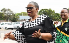  Zandile Gumede during a pre-trial hearing at Durban High Court on August 01, 2022 in Durban, South Africa. (Photo by Gallo Images/Darren Stewart)