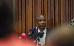 Bethwell Cele on the stand. Sharon Seretlo/Gallo Images