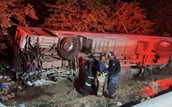 Musina bush crash. Supplied