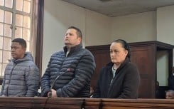 The accused in the Killarney gem heist. Silindelo Sebata/eNCA