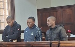 The three accused in the Cleveland mass shooting. Bafedile Moerane/eNCA