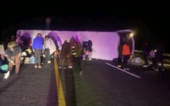 Eleven people killed in Free State bus crash. Supplied