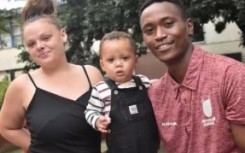 The toddler went missing just metres from his home while playing with other children in this struggling but close-knit community.