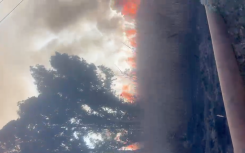 Veld fires plunge parts of Joburg and Midrand into darkness
