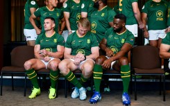 Jesse Kriel, Pieter-Steph du Toit and Siya Kolisi 