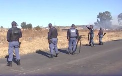 Police fired rubber bullets at Ratanda residents 