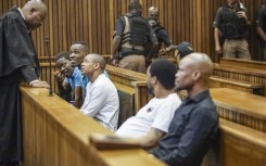 The accused in the Senzo Meyiwa murder trial.  OJ Koloti/Gallo Images