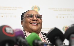 National Assembly Speaker Ms Thoko Didiza survives EFF motion of no confidence. (Photo by Gallo Images/Die Burger/Jaco Marais)
