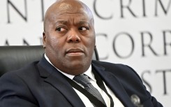 Adv Peter Serunye testifies before the Madlanga Commission.  Frennie Shivambu/Gallo Images