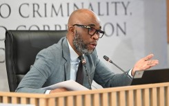 Alleged underworld figure Vusimuzi “Cat” Matlala.  Frennie Shivambu/Gallo Images