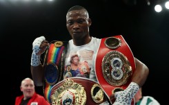  Zolani Tete celebrates with the IBF International and Commonwealth Super Bantamweight belt after knocking out Jason Cunningham in the IBF International and Commonwealth Super Bantamweight Title fight between Jason Cunningham and Zolani Tete at OVO Arena Wembley on July 02, 2022 in London, England. (Photo by James Chance/Getty Images)