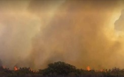 Table Mountain fire