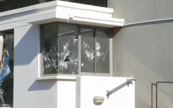 A security booth at the CPUT campus.
