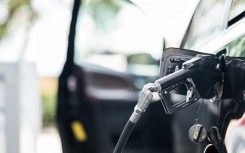 File: A fuel pump at a petrol station. Brandon Bell/Getty Images via AFP
