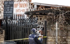 Carletonville tavern shooting claimed 17 lives. Photo by EMMANUEL CROSET / AFP