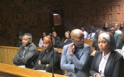 Vusimuzi “Cat” Matlala and his co-accused. eNCA
