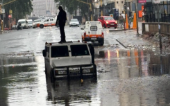  localised flooding has been reported at Siemert Road and Currey Street, Doornfontein.