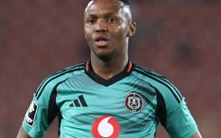 Mohau Nkota of Orlando Pirates during the Betway Premiership match between SuperSport United and Orlando Pirates at Peter Mokaba Stadium on May 20, 2025 in Polokwane, South Africa. (Photo by Philip Maeta/Gallo Images)