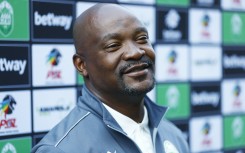 Lehlohonolo Seema (Head Coach) of Siwelele. Steve Haag Sports/Gallo Images