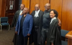 Biko family members and legal representatives. eNCA/Ronald Masinda