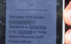 Sello Molisalife was informed that his registration had been moved across provincial boundaries to Mpumalanga.