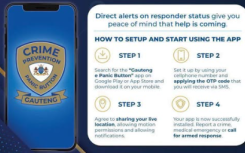 Gauteng e-panic button app