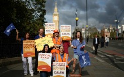 The four-day stoppage comes as health chiefs estimated the repeated industrial action had cost the publicly-funded health service £1 billion ($1.2 billion)